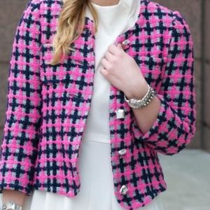 Marc by Marc Jacobs textured pink work jacket